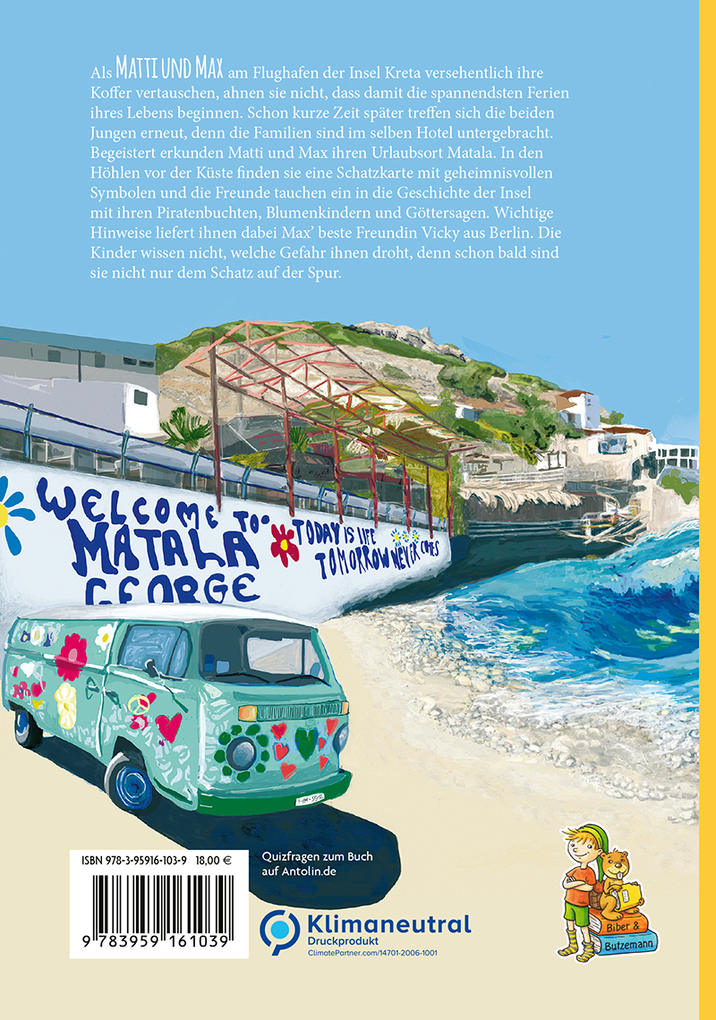 Weitere Ansicht: Matti und Max: Abenteuer auf Kreta | Sandra Lehmann