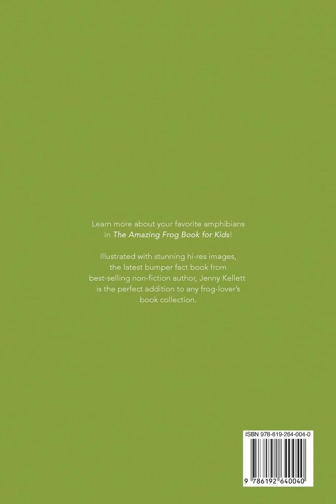 Weitere Ansicht: The Amazing Frog Book for Kids | Jenny Kellett