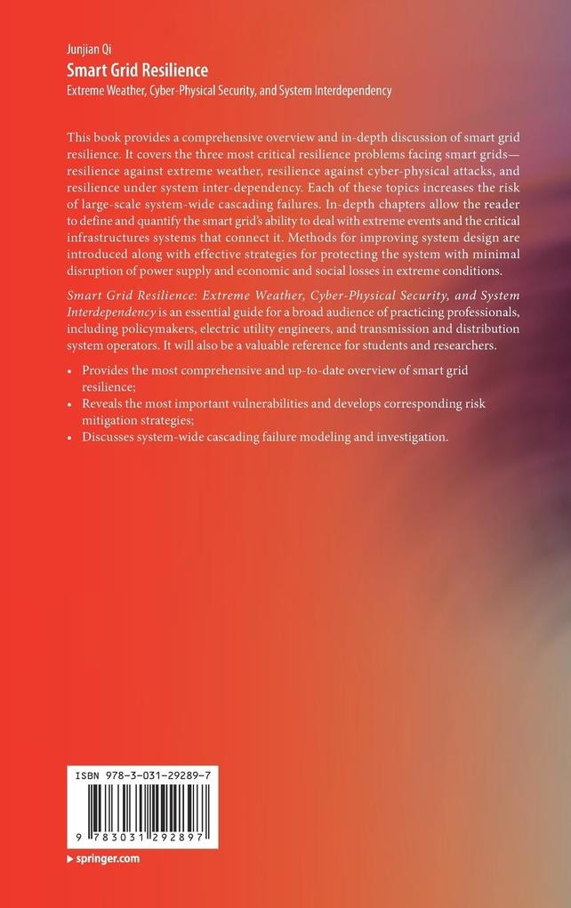 Weitere Ansicht: Smart Grid Resilience | Junjian Qi