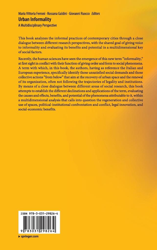 Weitere Ansicht: Urban Informality
