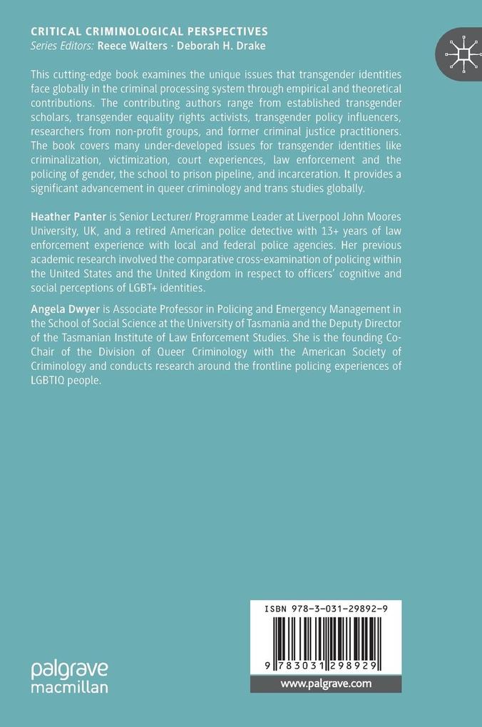 Weitere Ansicht: Transgender People and Criminal Justice