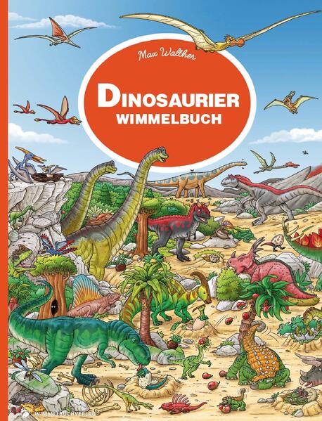 Produktbild: Dinosaurier Wimmelbuch Pocket