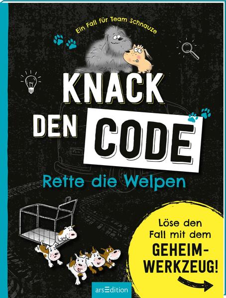 Produktbild: Ein Fall für Team Schnauze - Knack den Code: Rette die Welpen | Ute Löwenberg