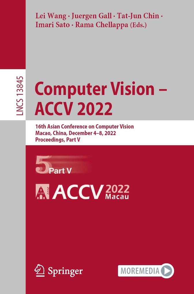 Produktbild: Computer Vision - ACCV 2022