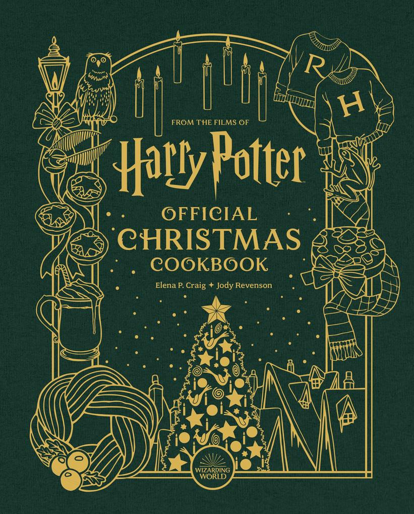 Produktbild: Harry Potter: Official Christmas Cookbook | Elena P. Craig