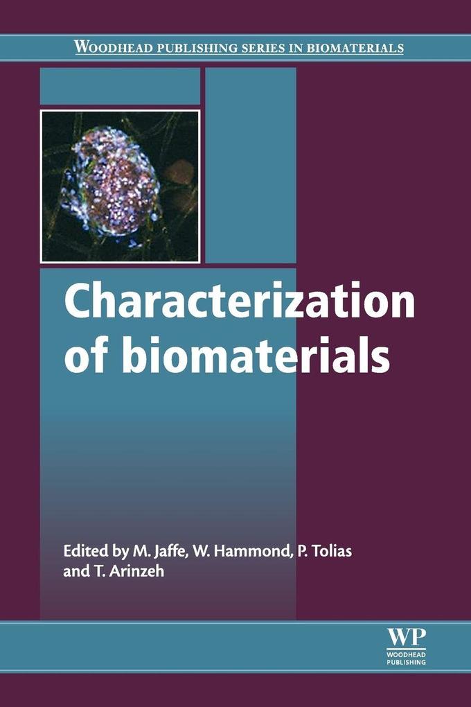 Produktbild: Characterization of Biomaterials