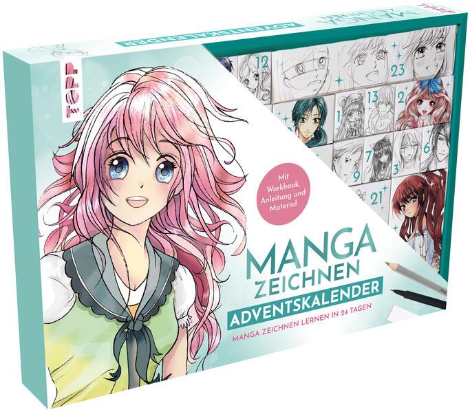 Kreativ-Set Manga zeichnen Buch versandkostenfrei bei