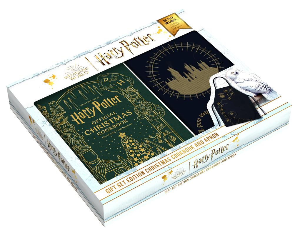 Produktbild: Harry Potter: Gift Set Edition Christmas Cookbook and Apron | Jody Revenson, Elena Craig