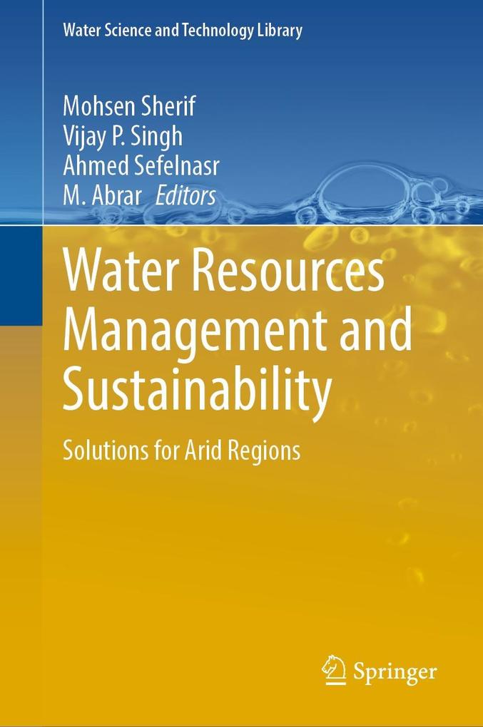 Produktbild: Water Resources Management and Sustainability