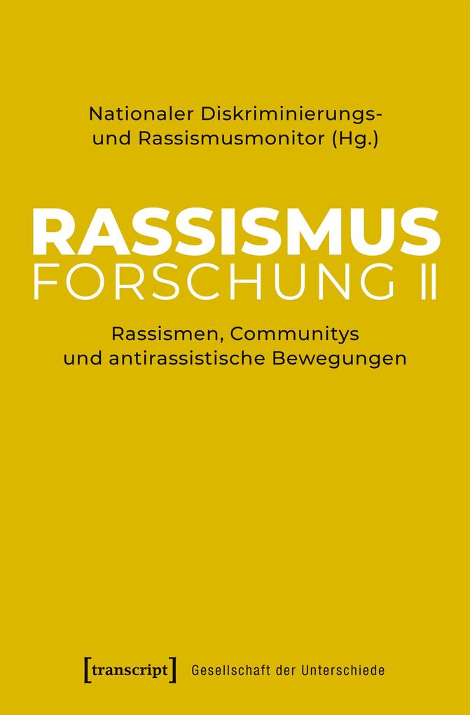 Produktbild: Rassismusforschung II
