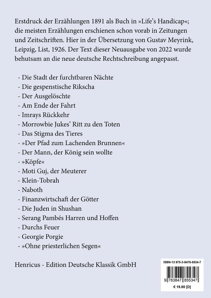 Weitere Ansicht: Dunkles Indien (Großdruck) | Rudyard Kipling