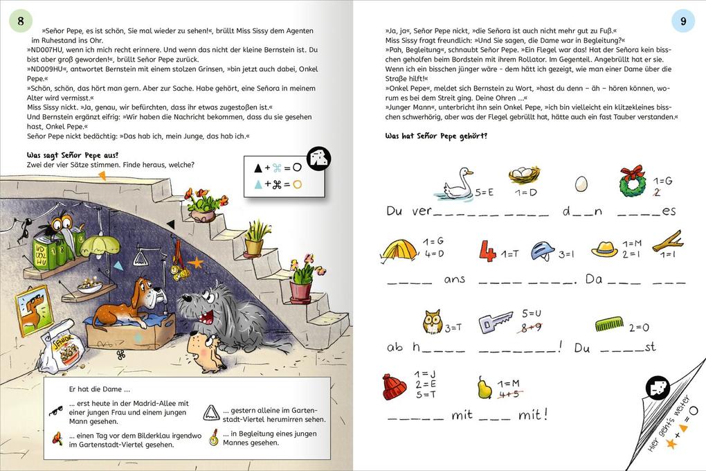 Weitere Ansicht: Ein Fall für Team Schnauze - Knack den Code: Finde den Museumsdieb | Ute Löwenberg