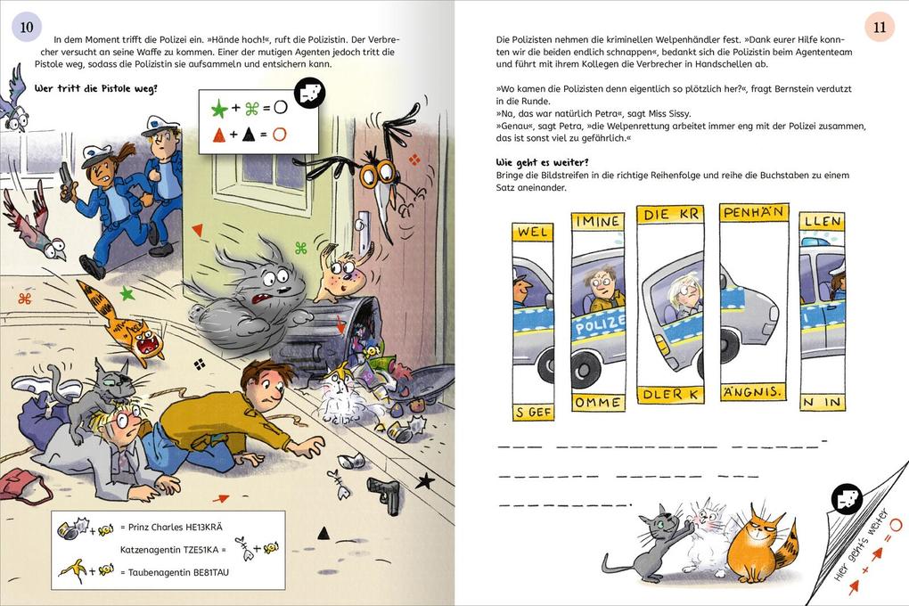 Weitere Ansicht: Ein Fall für Team Schnauze - Knack den Code: Rette die Welpen | Ute Löwenberg