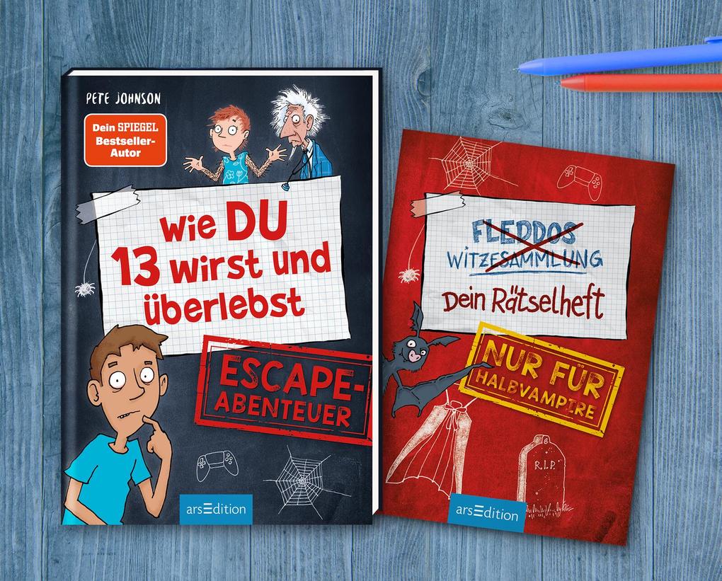 Weitere Ansicht: Wie DU 13 wirst und überlebst - Escape-Abenteuer | Pete Johnson, Christine Spindler, Christopher Lamp
