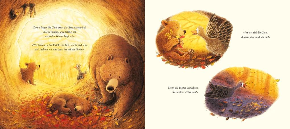 Weitere Ansicht: Was macht die kleine Gans im Herbst? | Elli Woollard