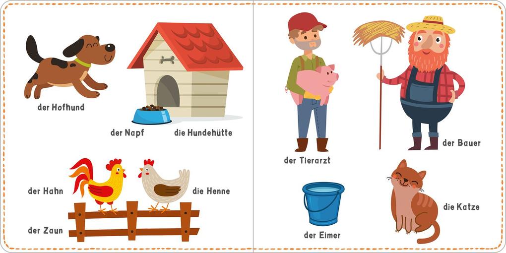 Weitere Ansicht: Mein kunterbuntes Wörterbuch - Bauernhof