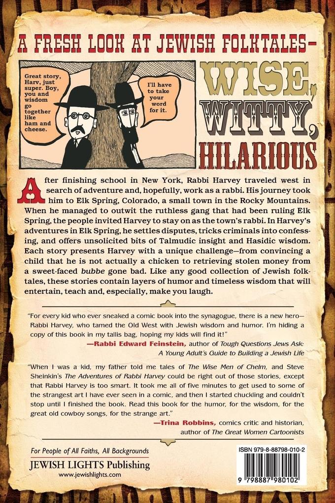 Weitere Ansicht: The Adventures of Rabbi Harvey | Steve Sheinkin
