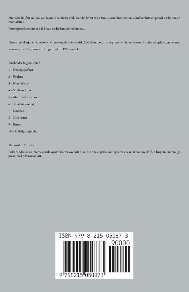 Weitere Ansicht: Dominerer Susan. Komplett Serie | Erika Sanders