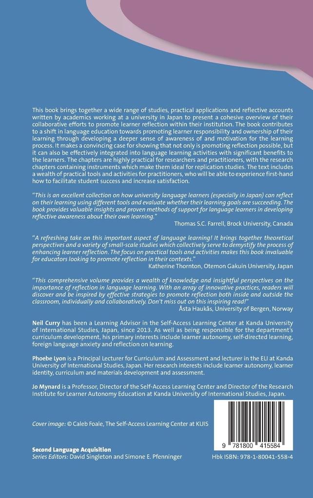 Weitere Ansicht: Promoting Reflection on Language Learning
