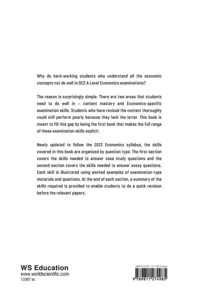 Weitere Ansicht: GCE A LEVEL ECONOMICS (2ND ED) | Soh Christabelle
