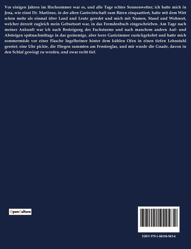 Weitere Ansicht: Ein Doppelgänger | Theodor Storm