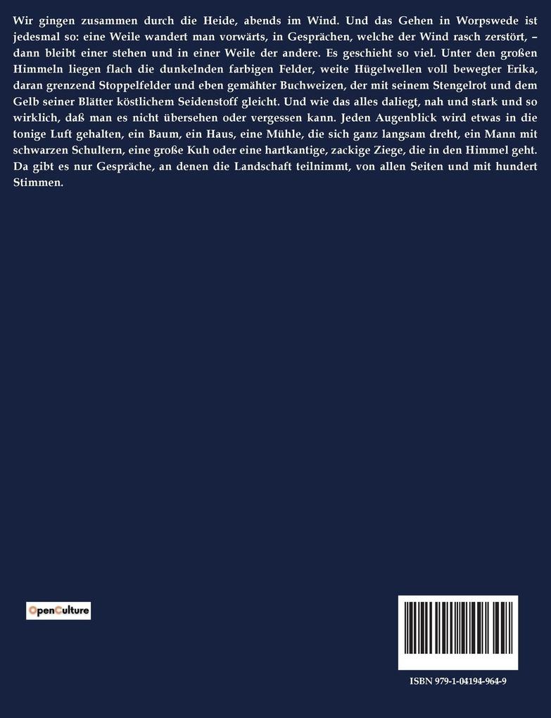 Weitere Ansicht: Worpswede | Rainer Maria Rilke