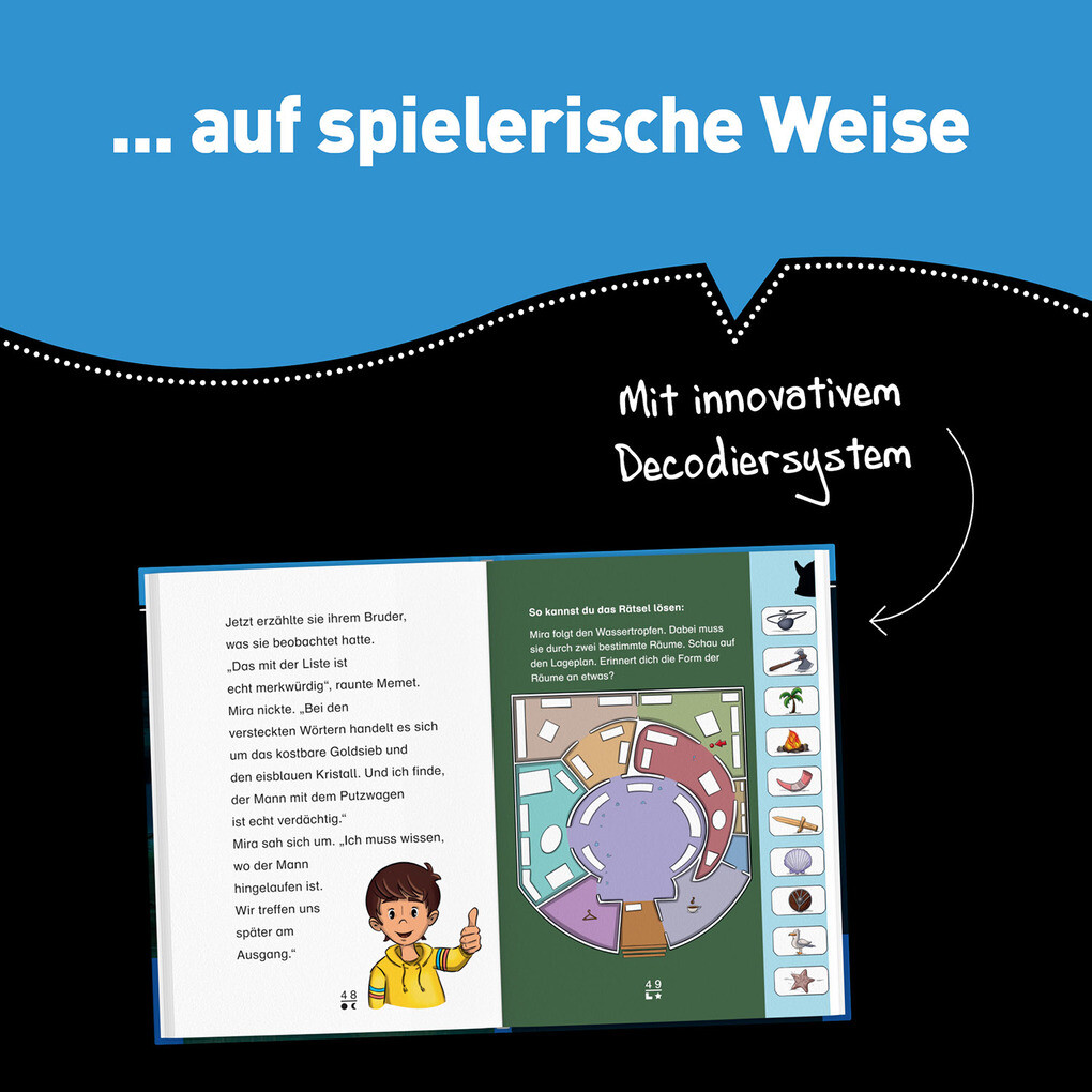 Weitere Ansicht: EXIT® - Das Buch Kids, Bücherhelden 2. Klasse, Gefährliche Ferien | Carola von Kessel, Inka Brand, Brand, Markus