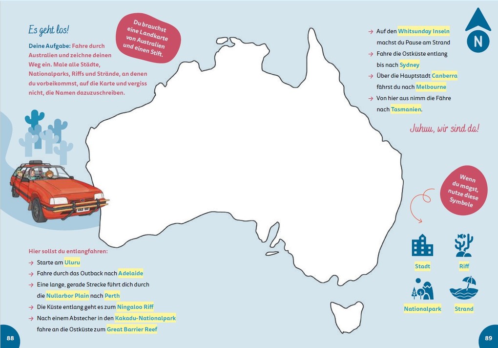 Weitere Ansicht: Australien for kids | Viola Ehrig