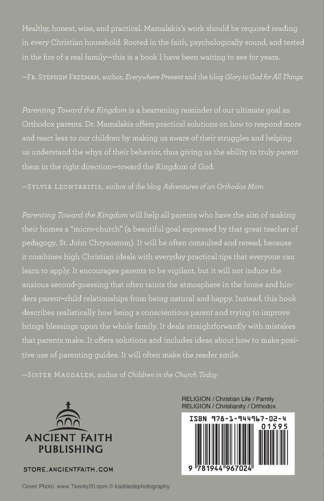 Weitere Ansicht: Parenting Toward the Kingdom | Philip Mamalakis