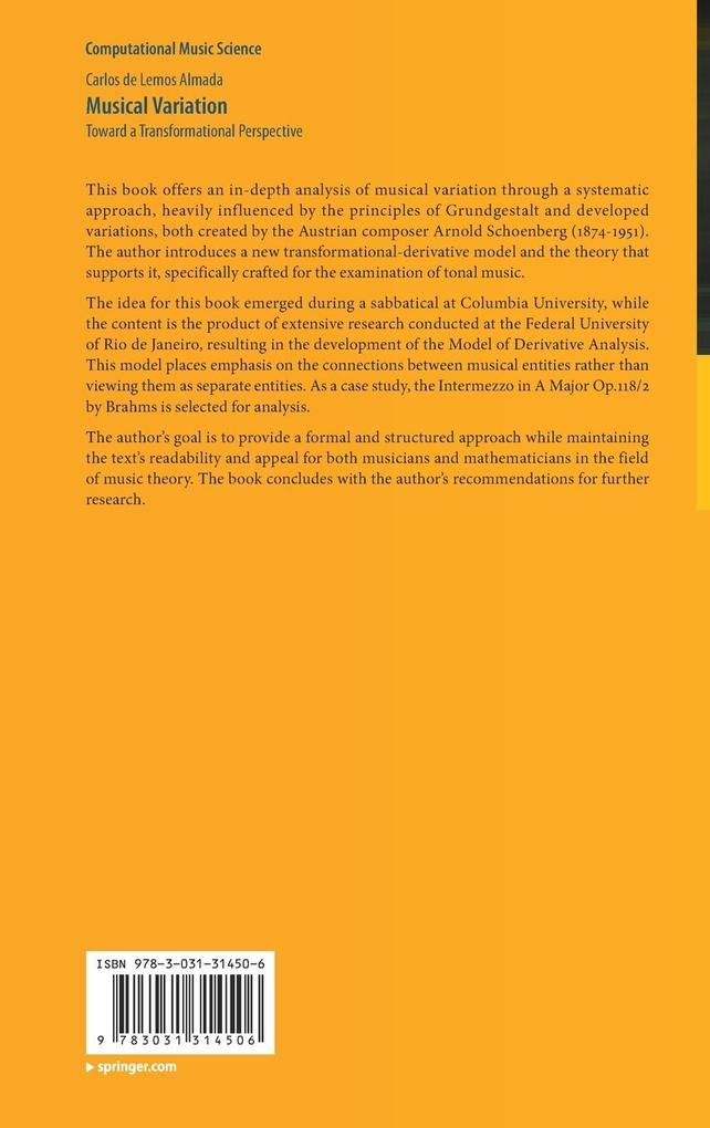 Weitere Ansicht: Musical Variation | Carlos de Lemos Almada