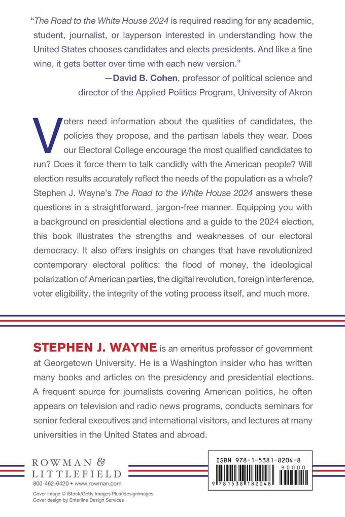 Weitere Ansicht: Road to the White House 2024 | Stephen J. Wayne