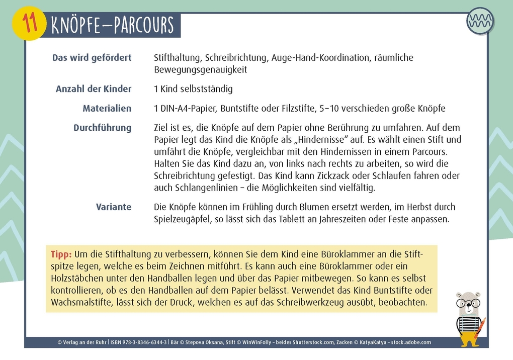 Weitere Ansicht: Grafomotorik | Michaela Stickler