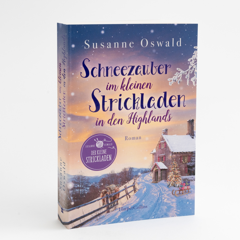Weitere Ansicht: Schneezauber im kleinen Strickladen in den Highlands | Susanne Oswald