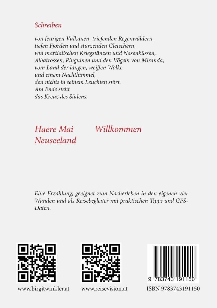 Weitere Ansicht: Neuseeland - Haere Mai | Duanna Mund