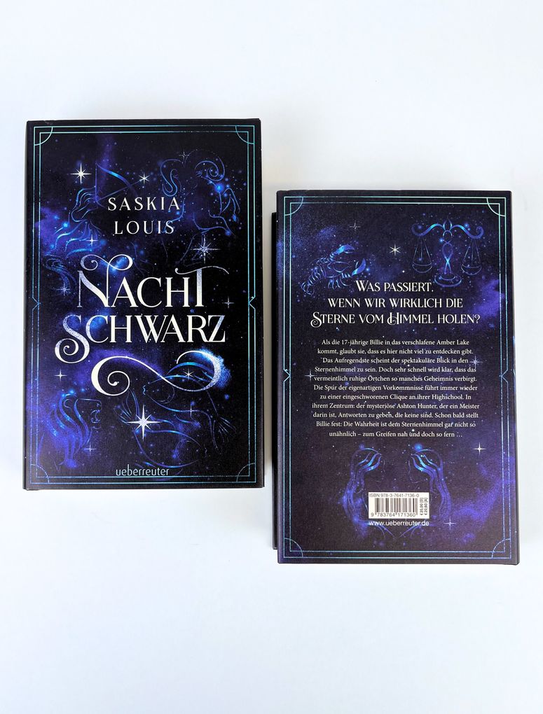 Weitere Ansicht: Nachtschwarz (Nachtschwarz-Sternenhell, Bd. 1) | Saskia Louis