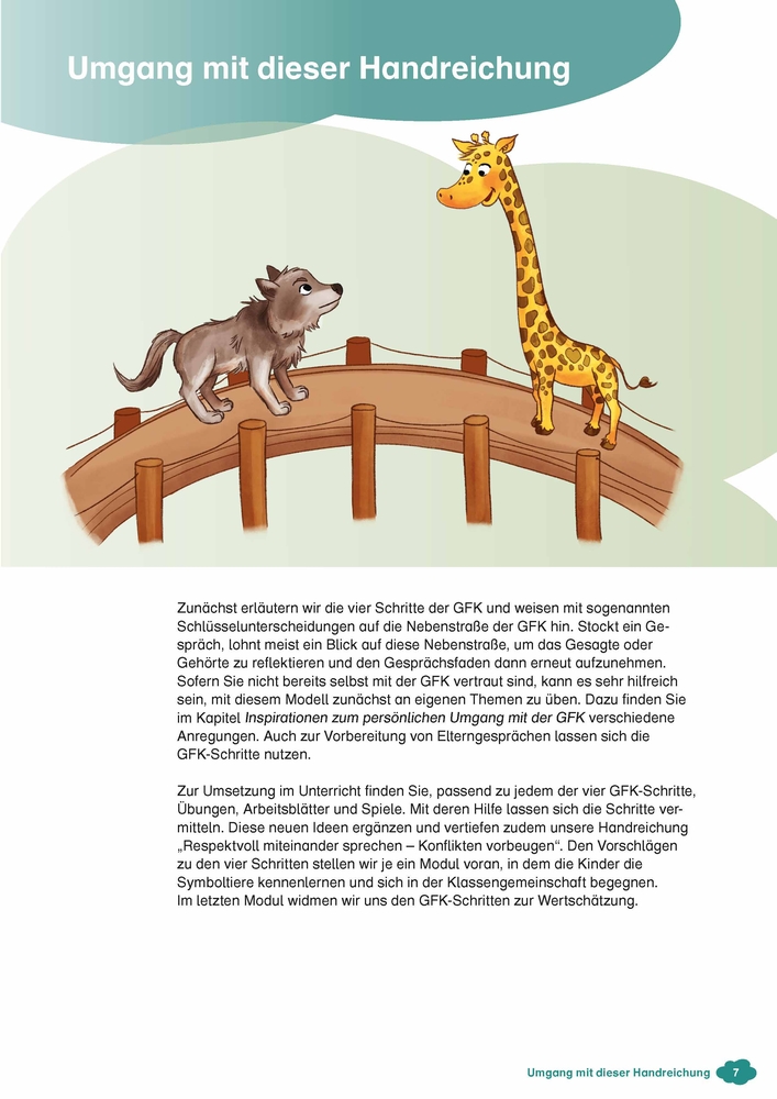 Weitere Ansicht: Die Giraffensprache für ein gutes Klassenklima in der Grundschule | Evelyn Schöllmann, Sven Schöllmann