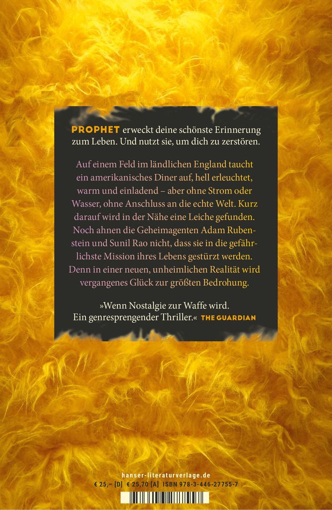 Weitere Ansicht: Prophet | Helen Macdonald, Sin Blaché