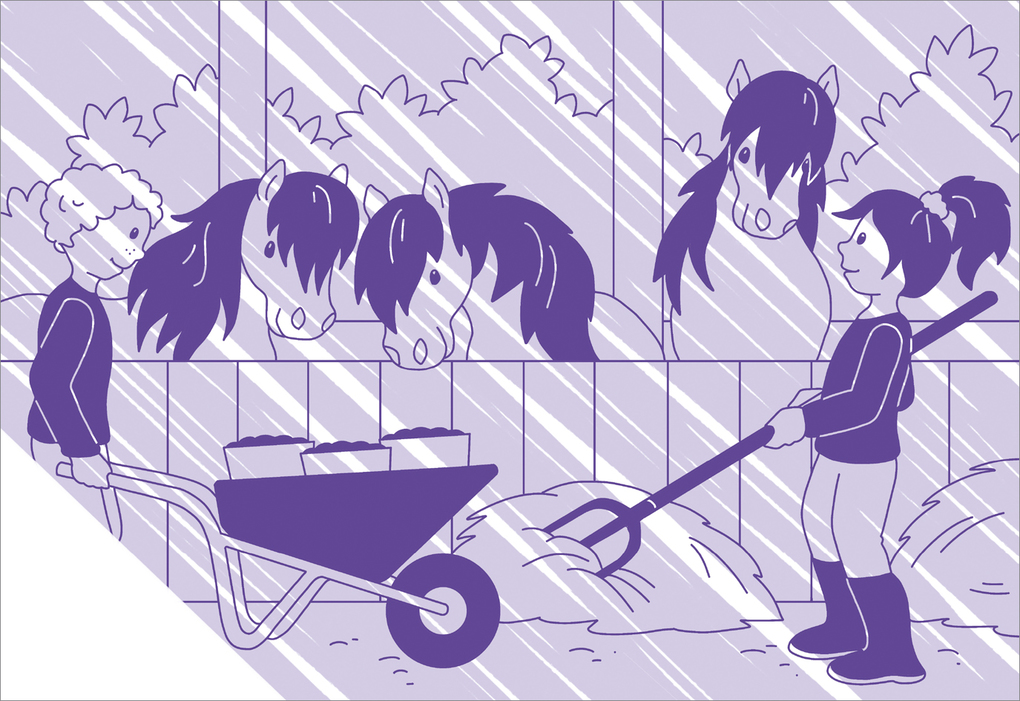 Weitere Ansicht: Zaubermalbuch. Pferde und Ponys