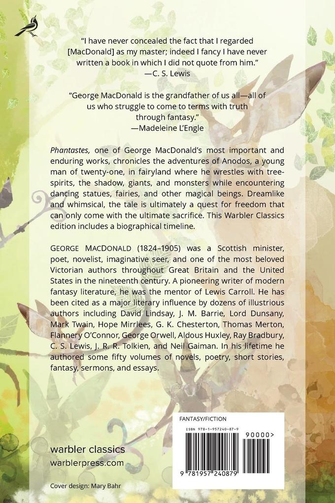 Weitere Ansicht: Phantastes (Warbler Classics Annotated Edition) | George Macdonald