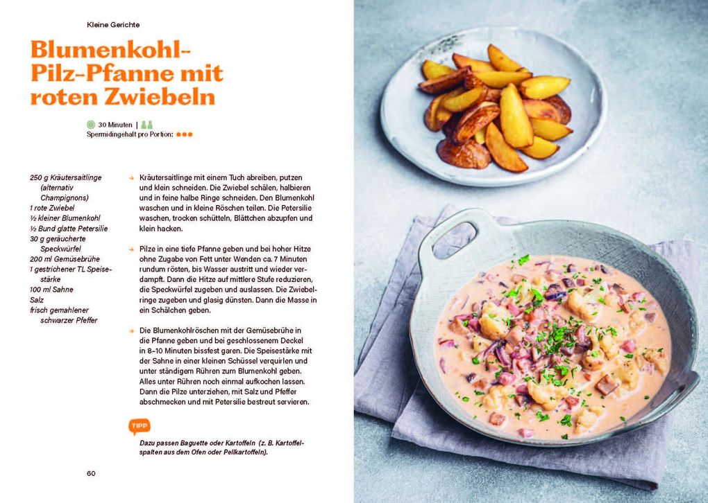Weitere Ansicht: Das Spermidin-Kochbuch | Reinhart Jarisch