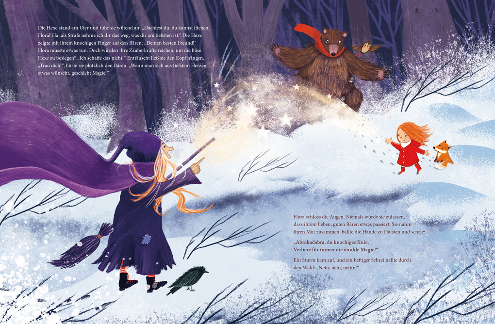 Weitere Ansicht: Flora und der Bär im Zauberwald | Olga Strobel