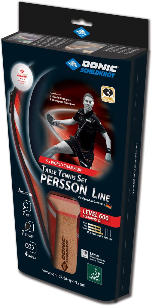 Produktbild: Donic-Schildkröt - Tischtennis-Geschenkset Persson 600