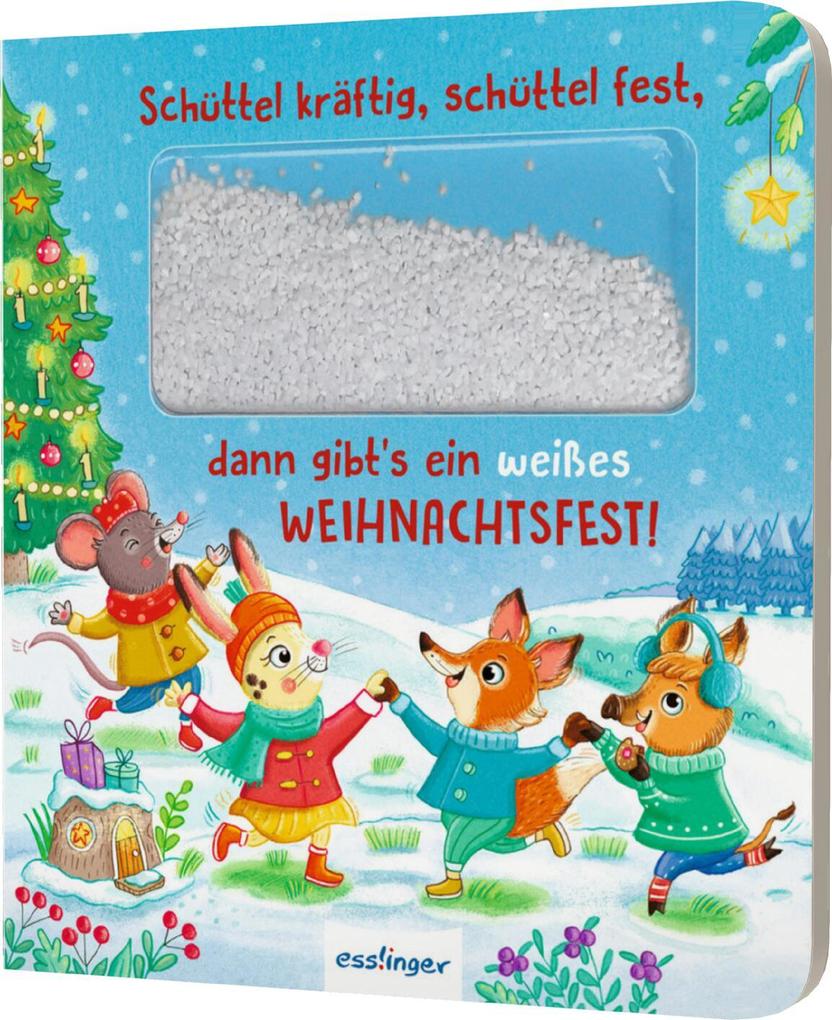 Produktbild: Schüttel-Pappe: Schüttel kräftig, schüttel fest, dann gibt's ein weißes Weihnachtsfest! | Madlen Ottenschläger