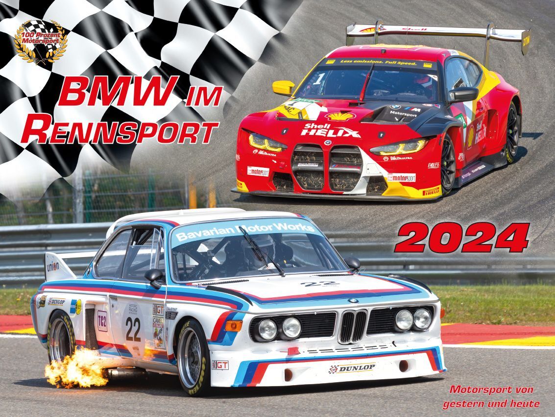Produktbild: BMW im Rennsport Kalender 2024 | Frank Pommer