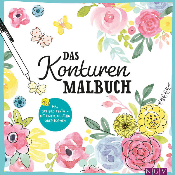 Produktbild: Das Konturen-Malbuch