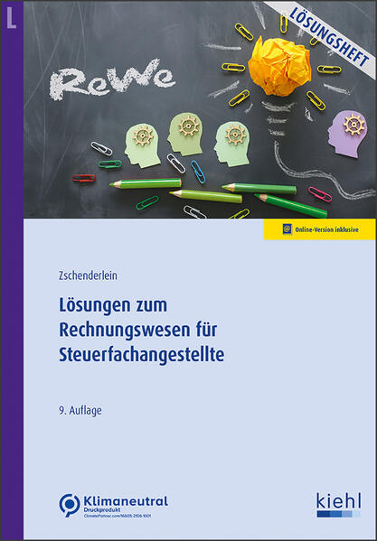 Produktbild: Lösungen zum Rechnungswesen für Steuerfachangestellte | Oliver Zschenderlein