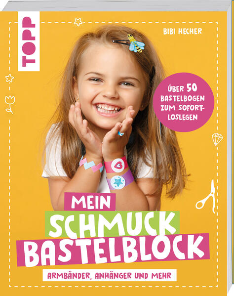Produktbild: Kinderschmuck. Papierbastelblock | Bibi Hecher