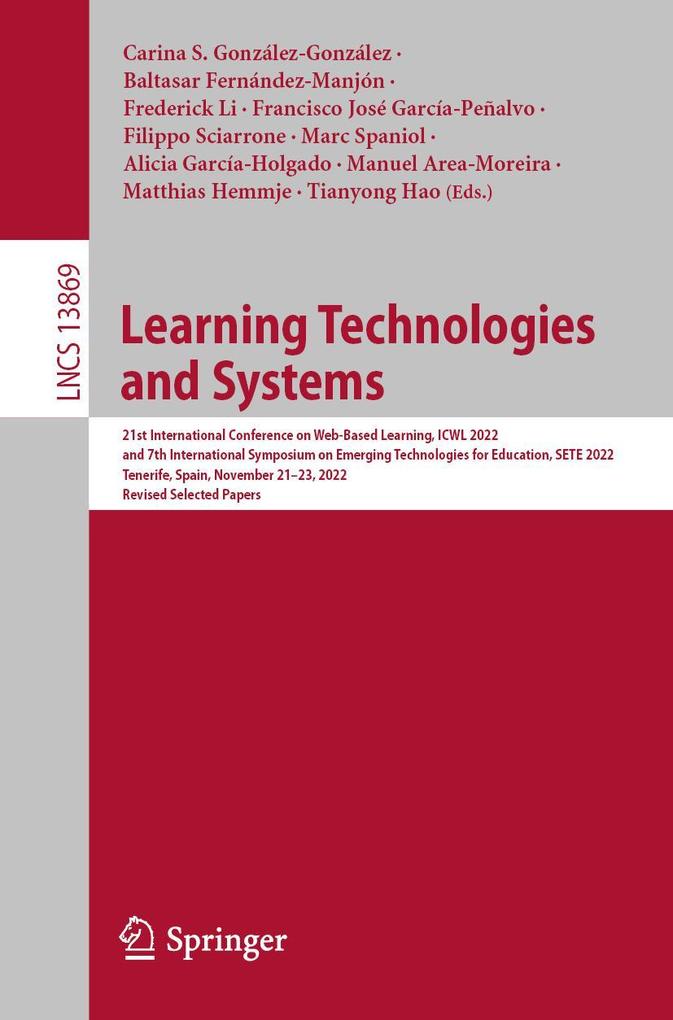 Produktbild: Learning Technologies and Systems