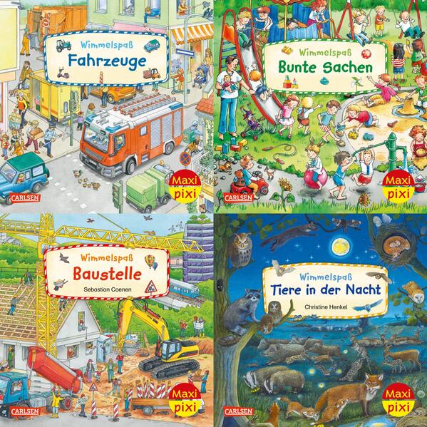 Produktbild: Maxi-Pixi-Box 105: Wimmelbilder 8 (4x5 Exemplare) | Diverse