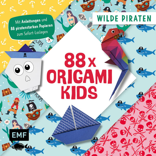 Produktbild: 88 x Origami Kids - Wilde Piraten | Thade Precht